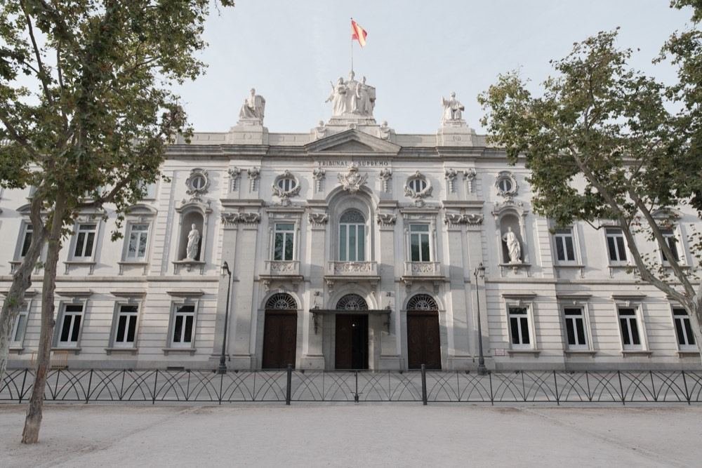 La sede del Tribunal Supremo, que es de donde salen las sentencias de las que trata el artículo.